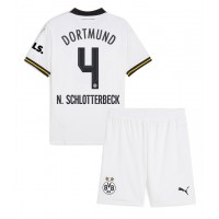 Camiseta Borussia Dortmund Nico Schlotterbeck #4 Tercera Equipación Replica 2024-25 para niños mangas cortas (+ Pantalones cortos)